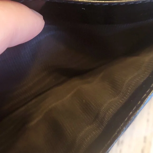 AUTHENTIC Gucci Black Long Bifold Flap Slim Wallet - Picture 7 of 10